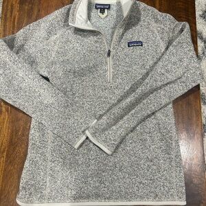Patagonia Women’s Zip Up Sweater in Gray